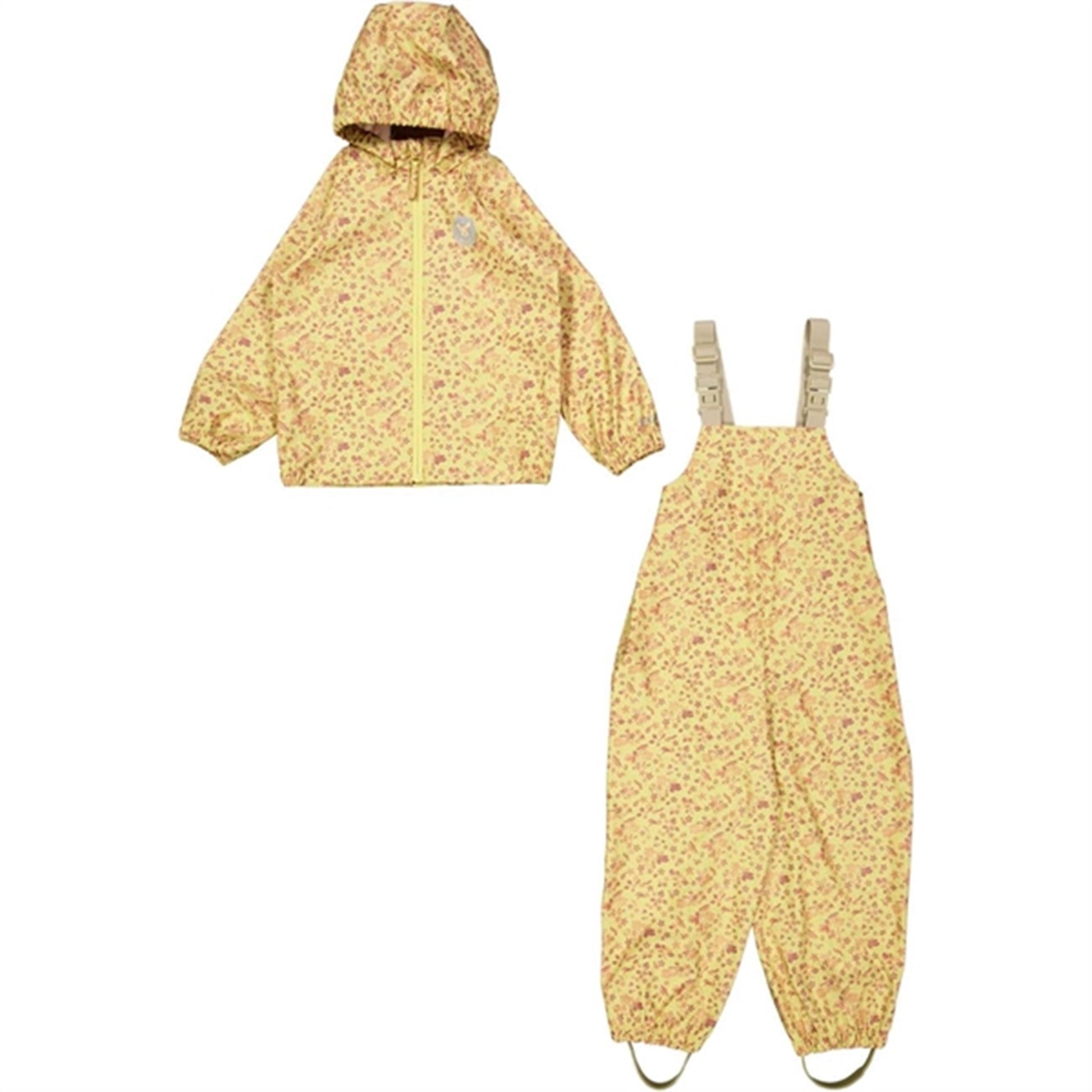 Wheat Rainwear Set Charlie Yellow Gooseberry