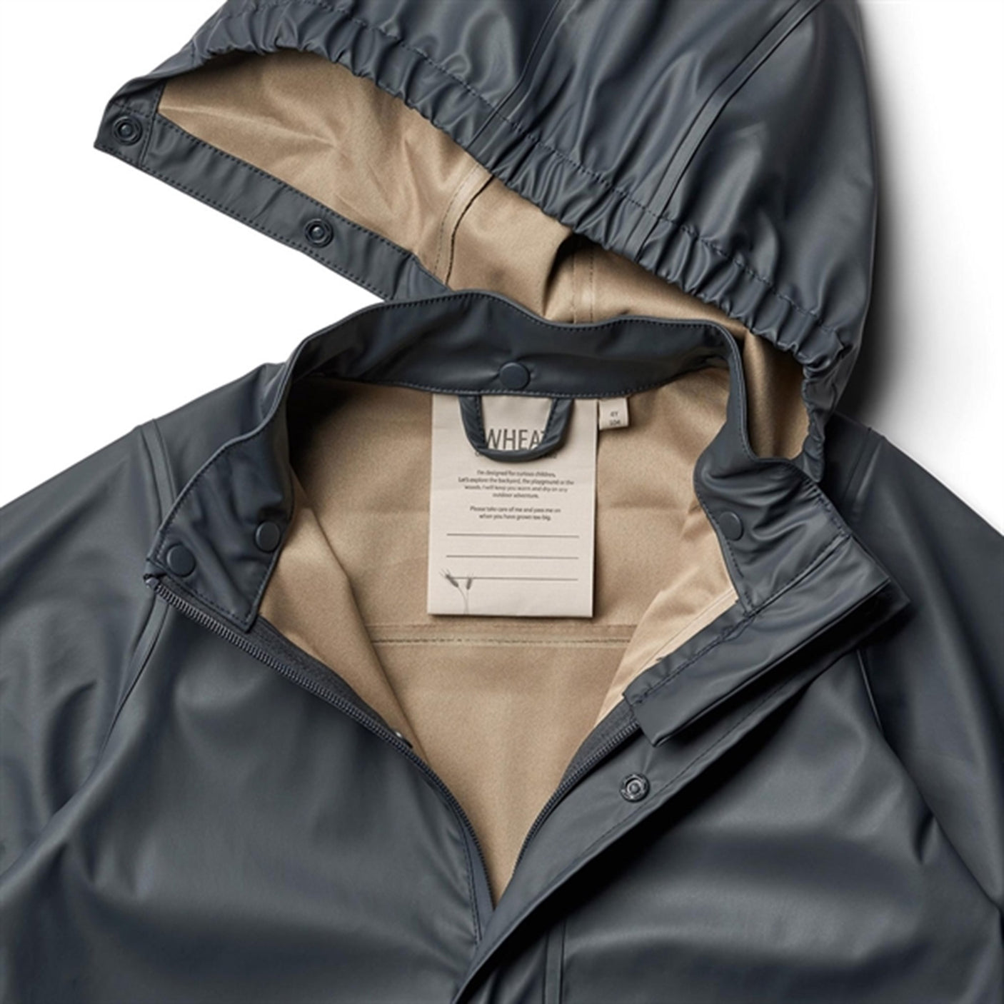 Wheat Rainwear Set Ola Ink