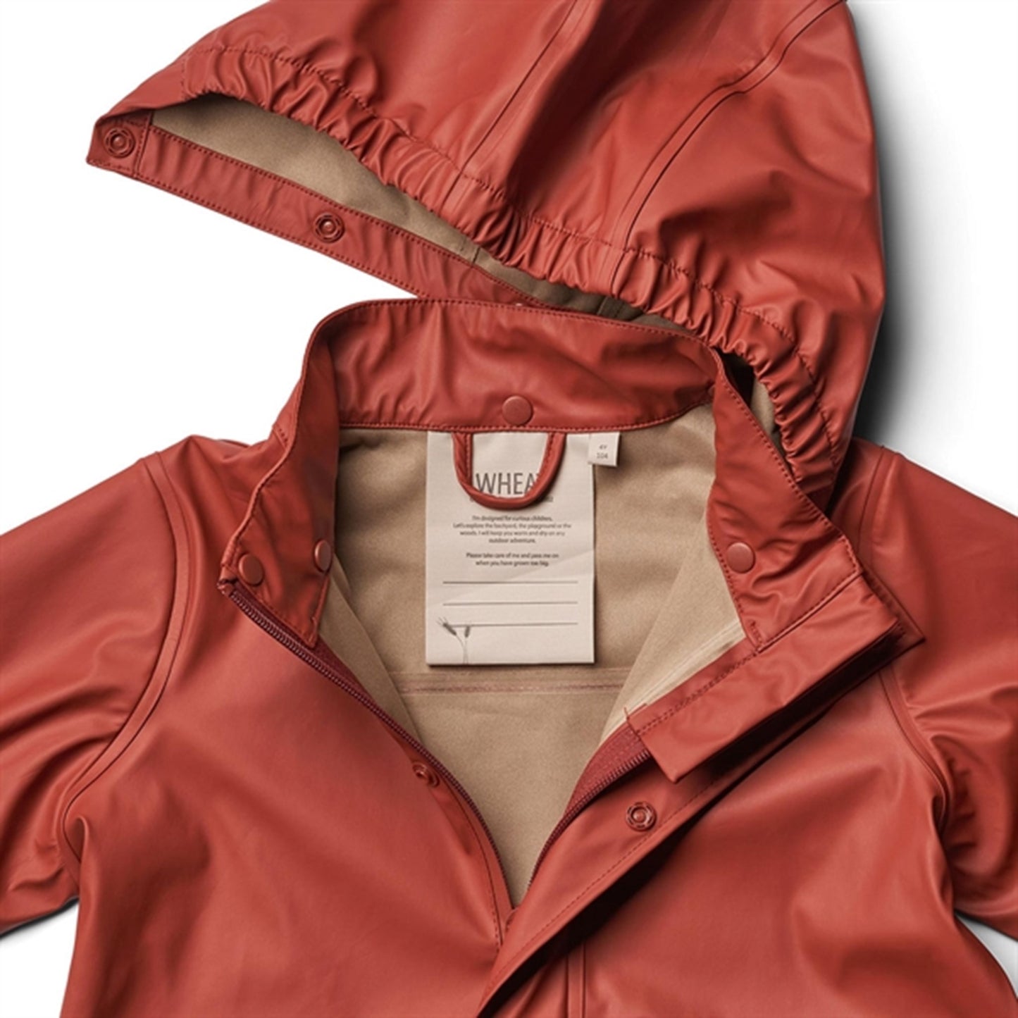 Wheat Rainwear Set Ola Red