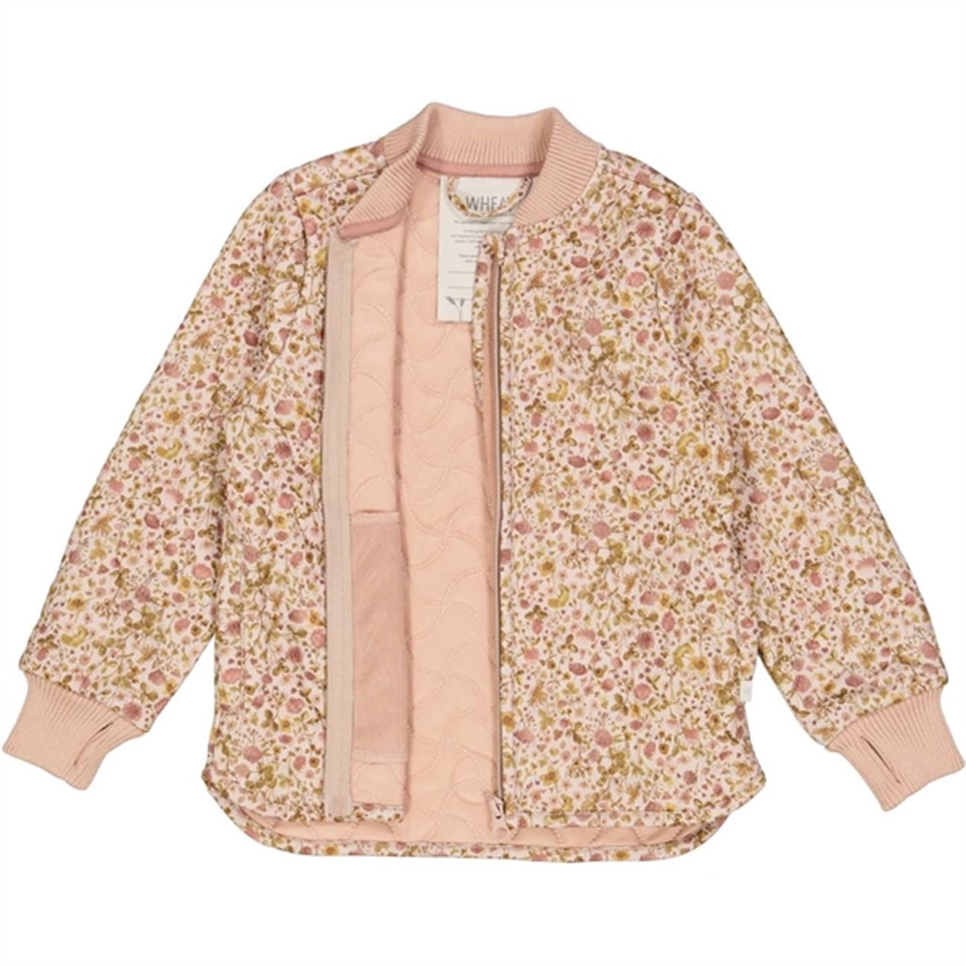 Wheat Thermo Watercolor Flora Jacket Loui