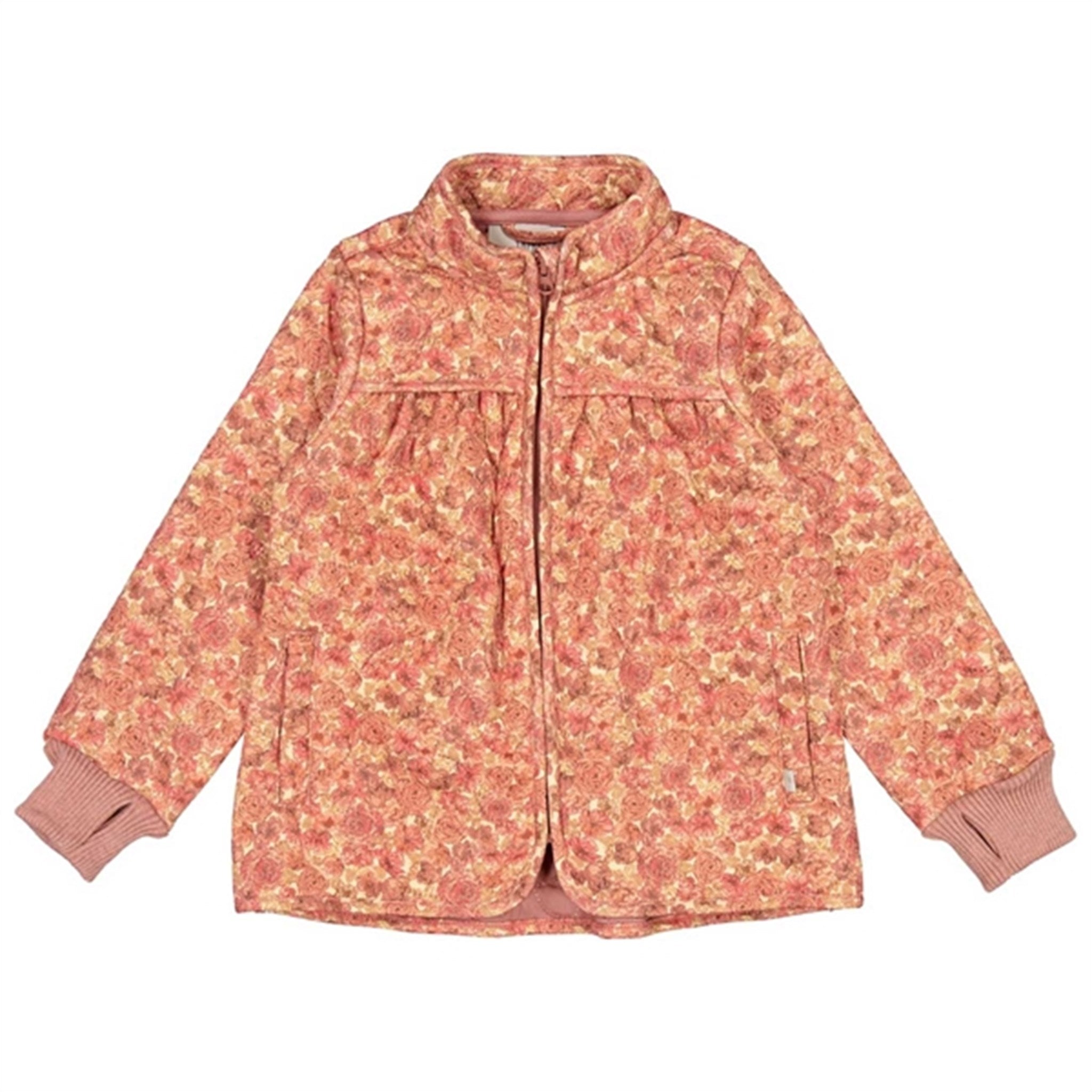 Wheat Thermo Sandstone Flowers Jacket Thilde