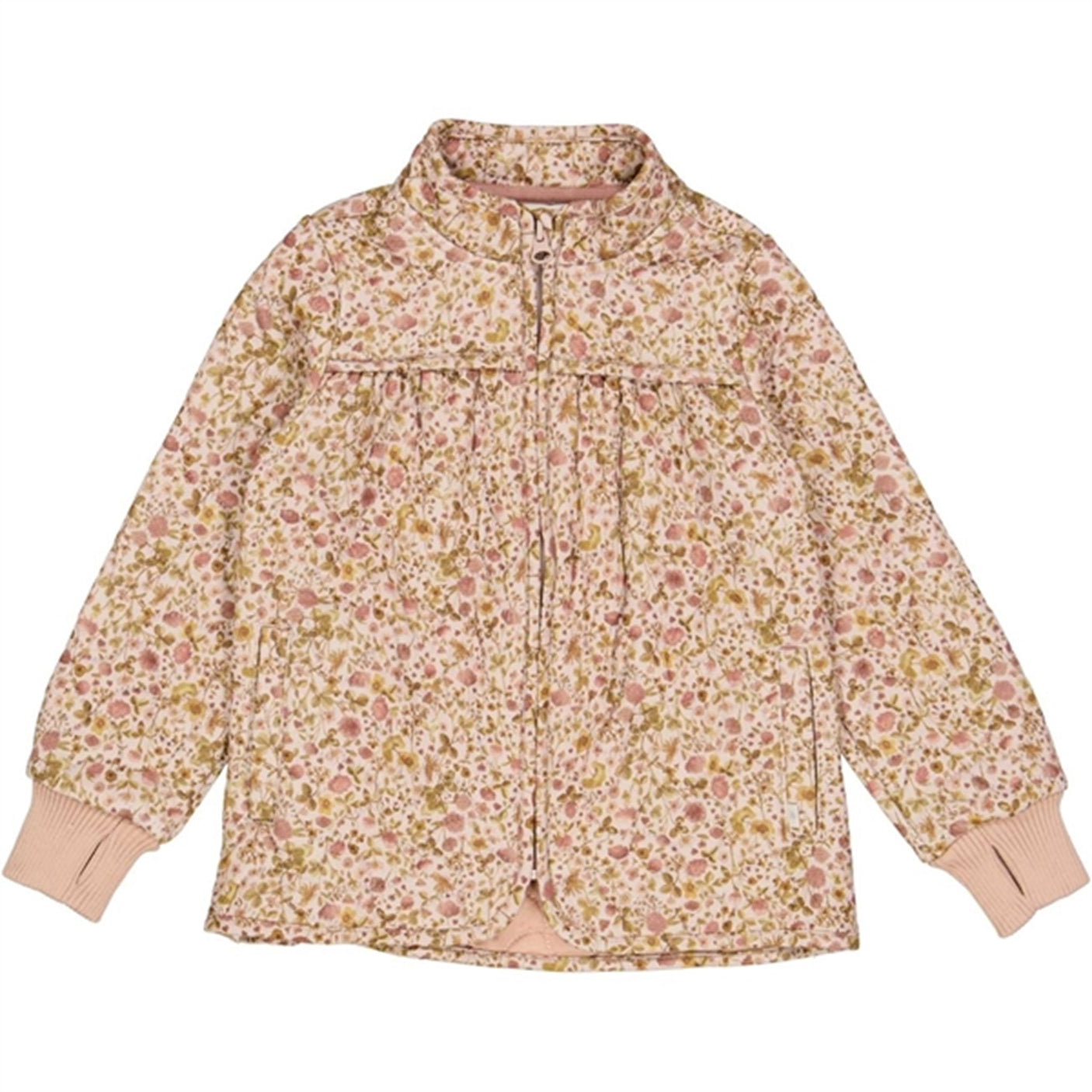 Wheat Thermo Watercolor Flora Jacket Thilde