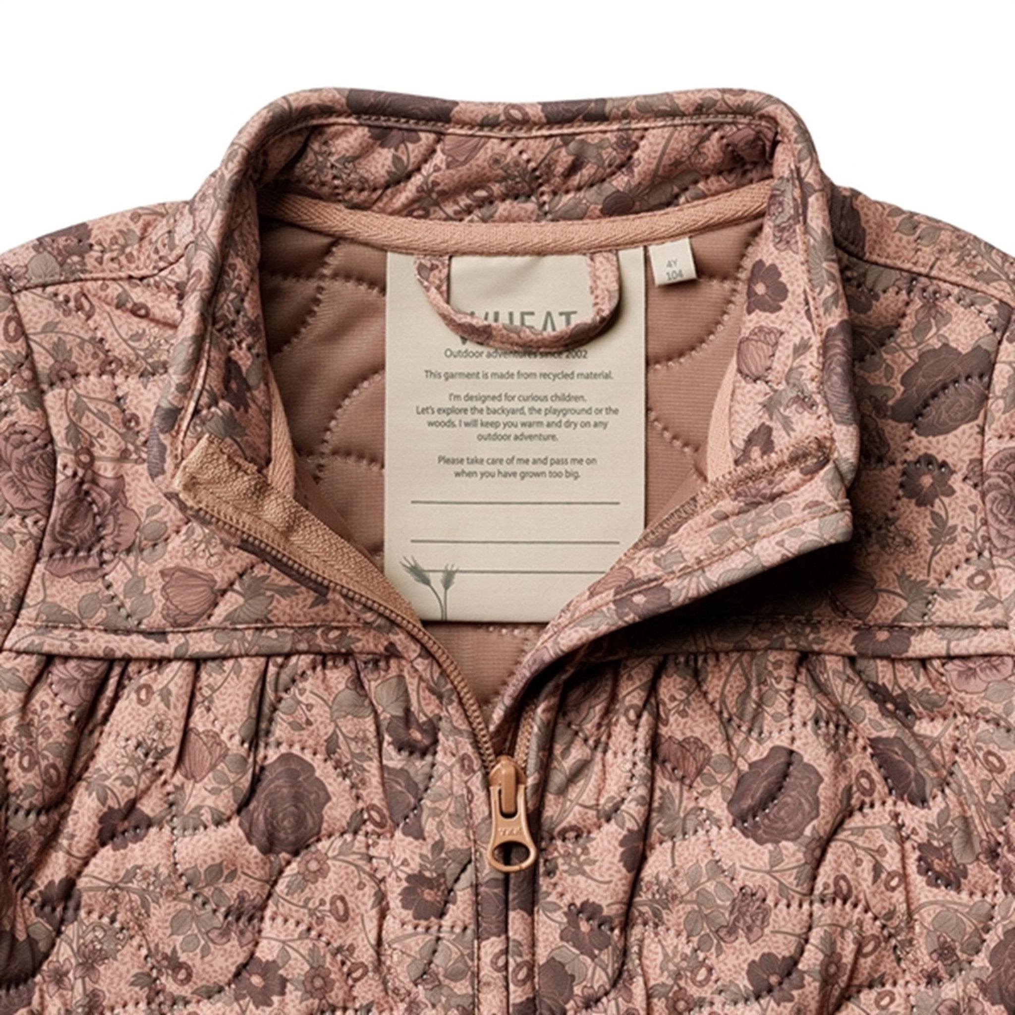 Wheat Thermo Rose Dawn Flowers Jacket Thilde 5