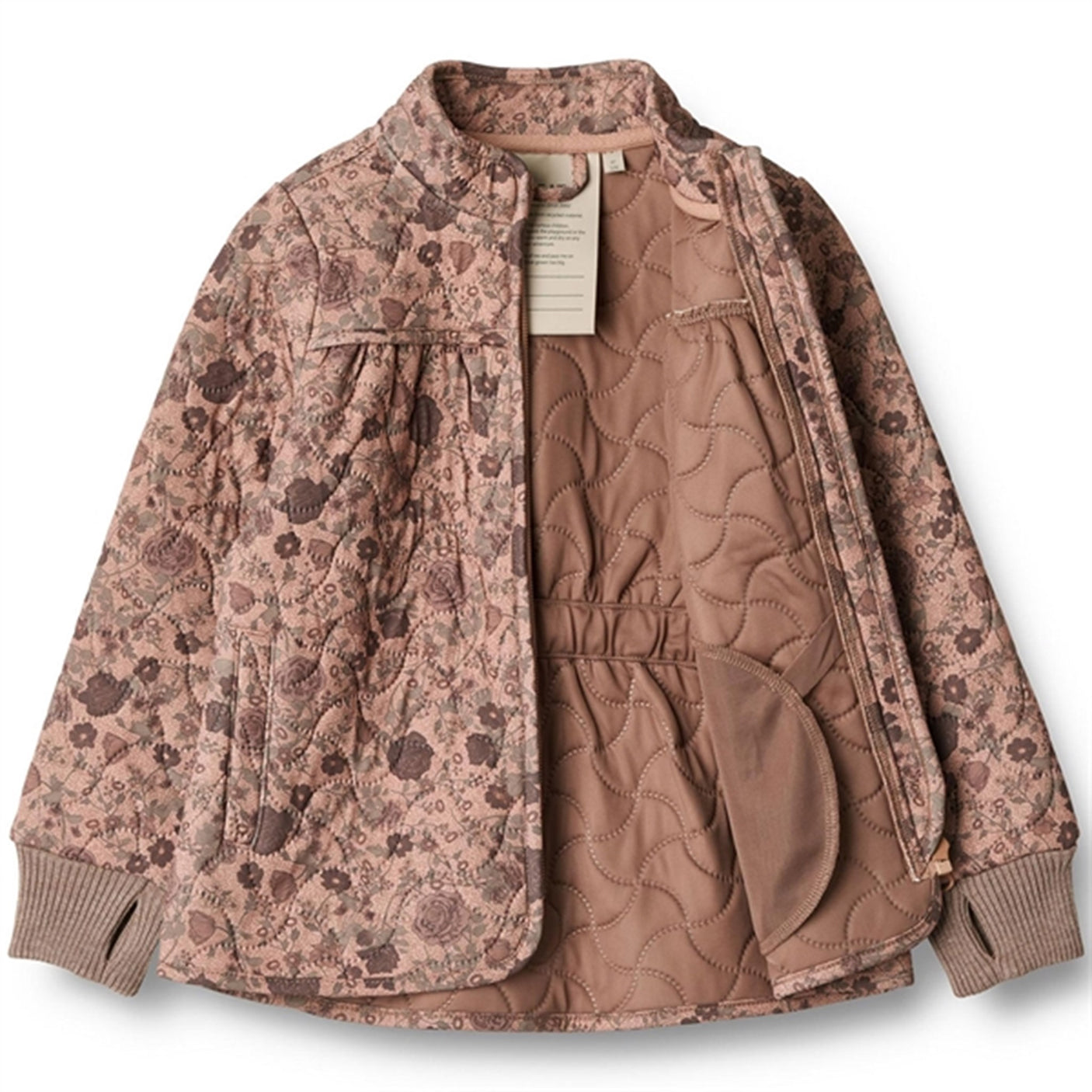 Wheat Thermo Rose Dawn Flowers Jacket Thilde