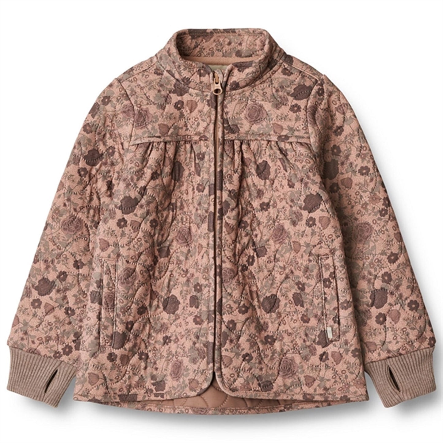 Wheat Thermo Rose Dawn Flowers Jacket Thilde