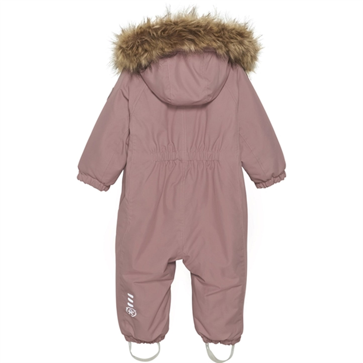 Color Kids Coverall w. Faux Fur Burlwood