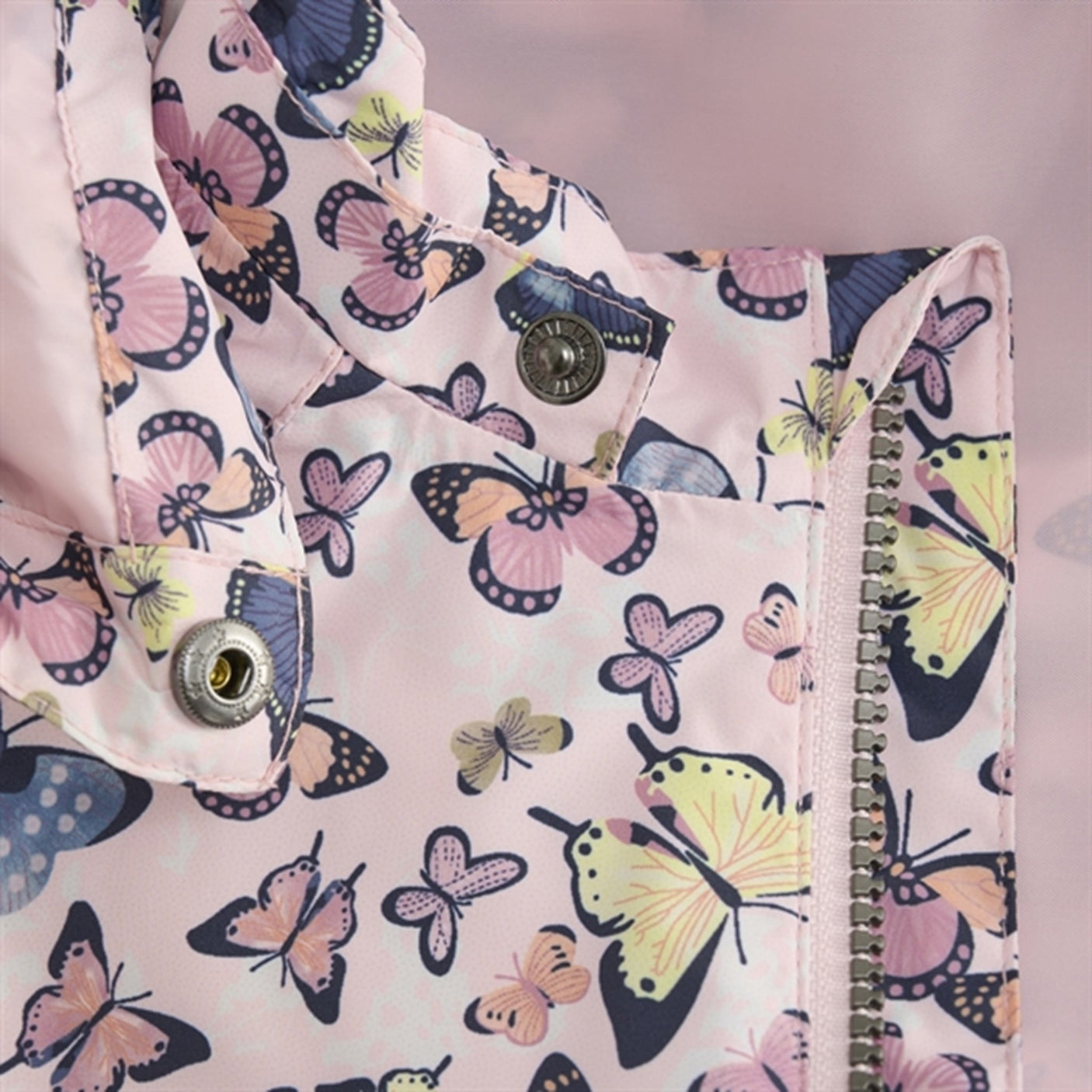 Color Kids Jacket AOP Chalk Pink