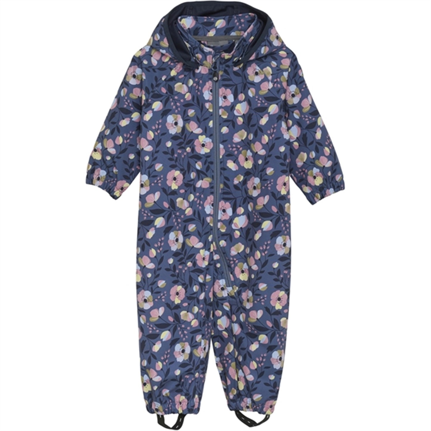 Color Kids Softshell Suit AOP Foxglove