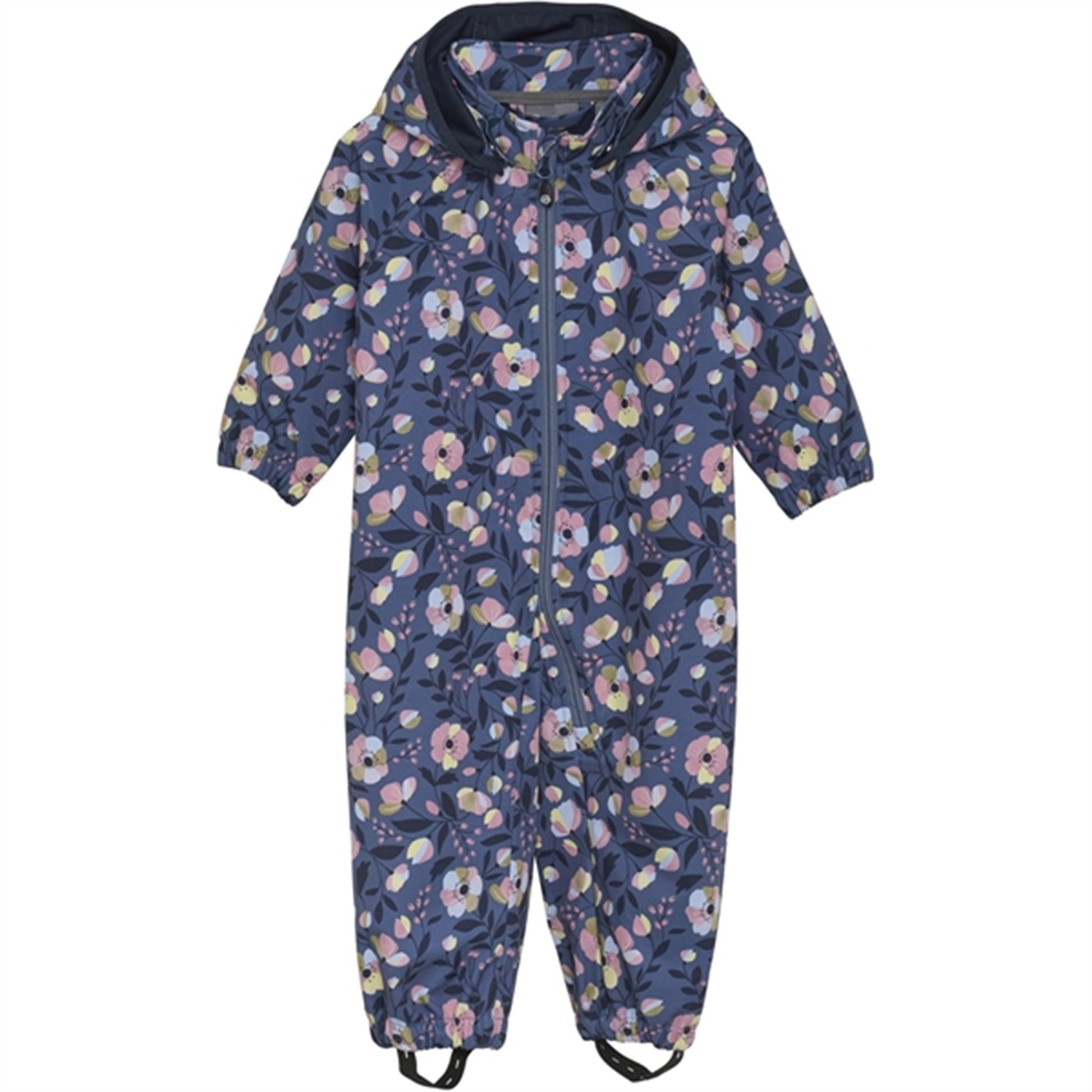 Color Kids Softshell Suit AOP Foxglove