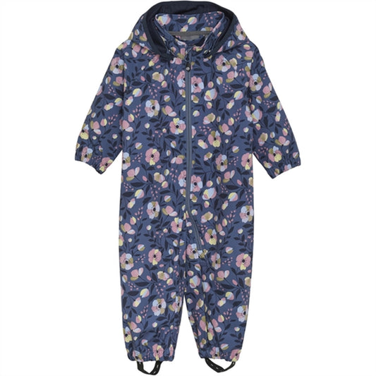Color Kids Softshell Suit AOP Foxglove