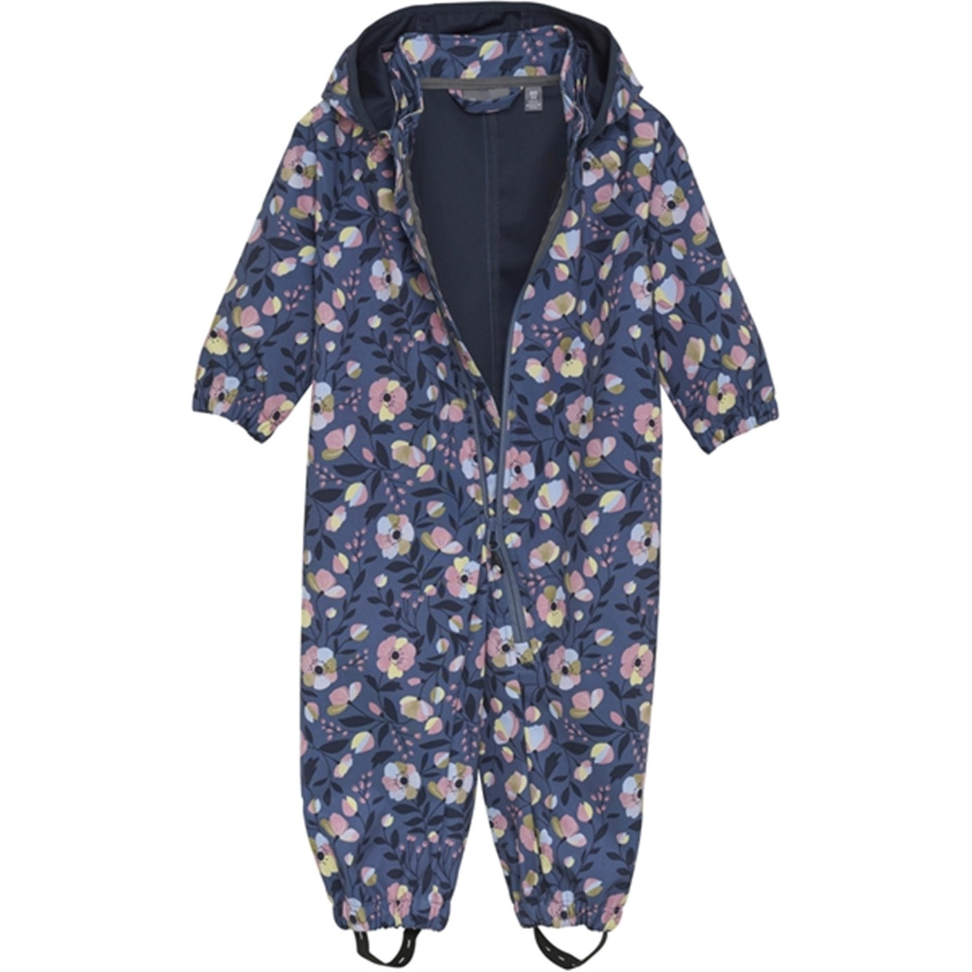 Color Kids Softshell Suit AOP Foxglove