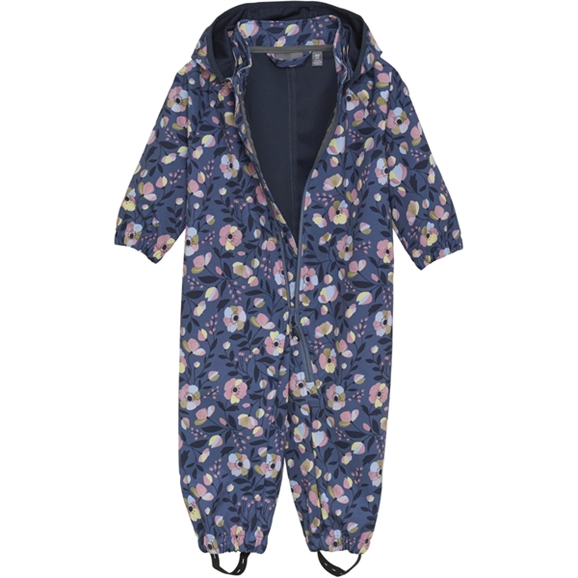Color Kids Softshell Suit AOP Foxglove
