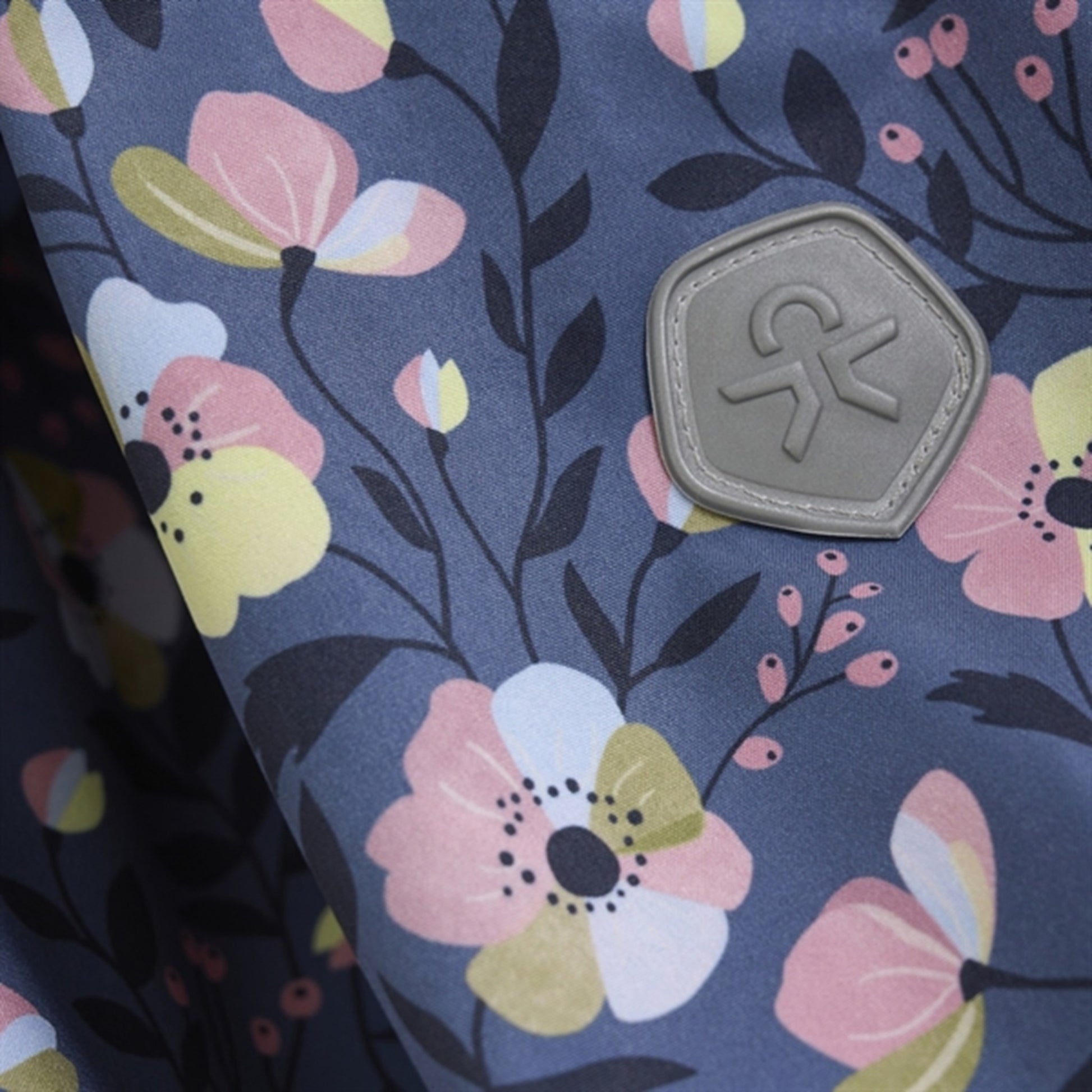 Color Kids Softshell Suit AOP Foxglove