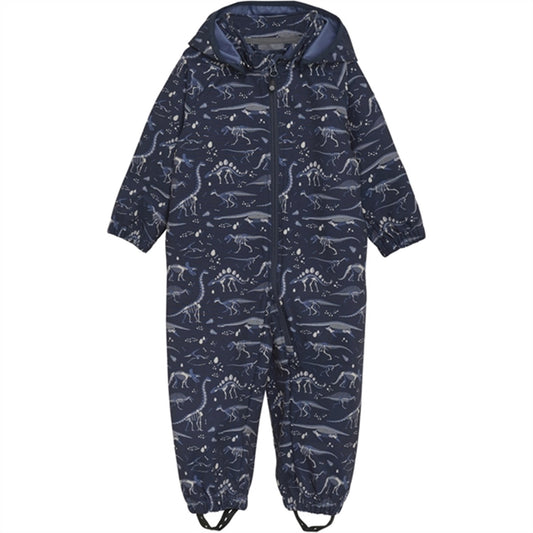 Color Kids Softshell Suit AOP Total Eclipse