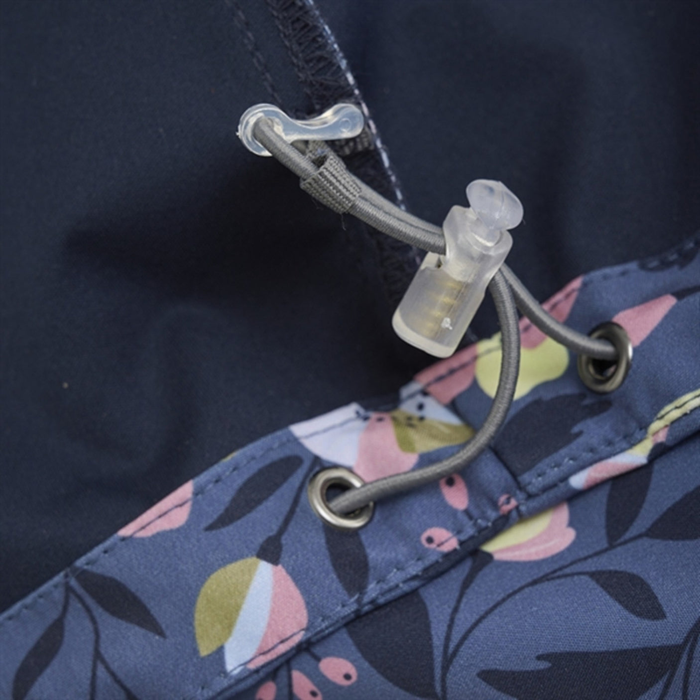 Color Kids Softshell Jacket AOP Foxglove