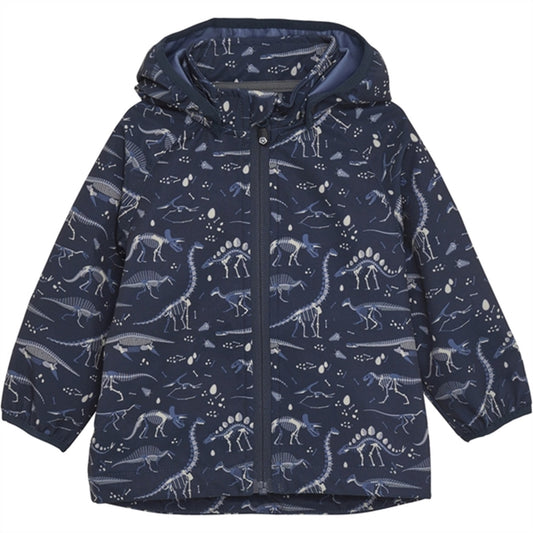 Color Kids Softshell Jacket AOP Total Eclipse