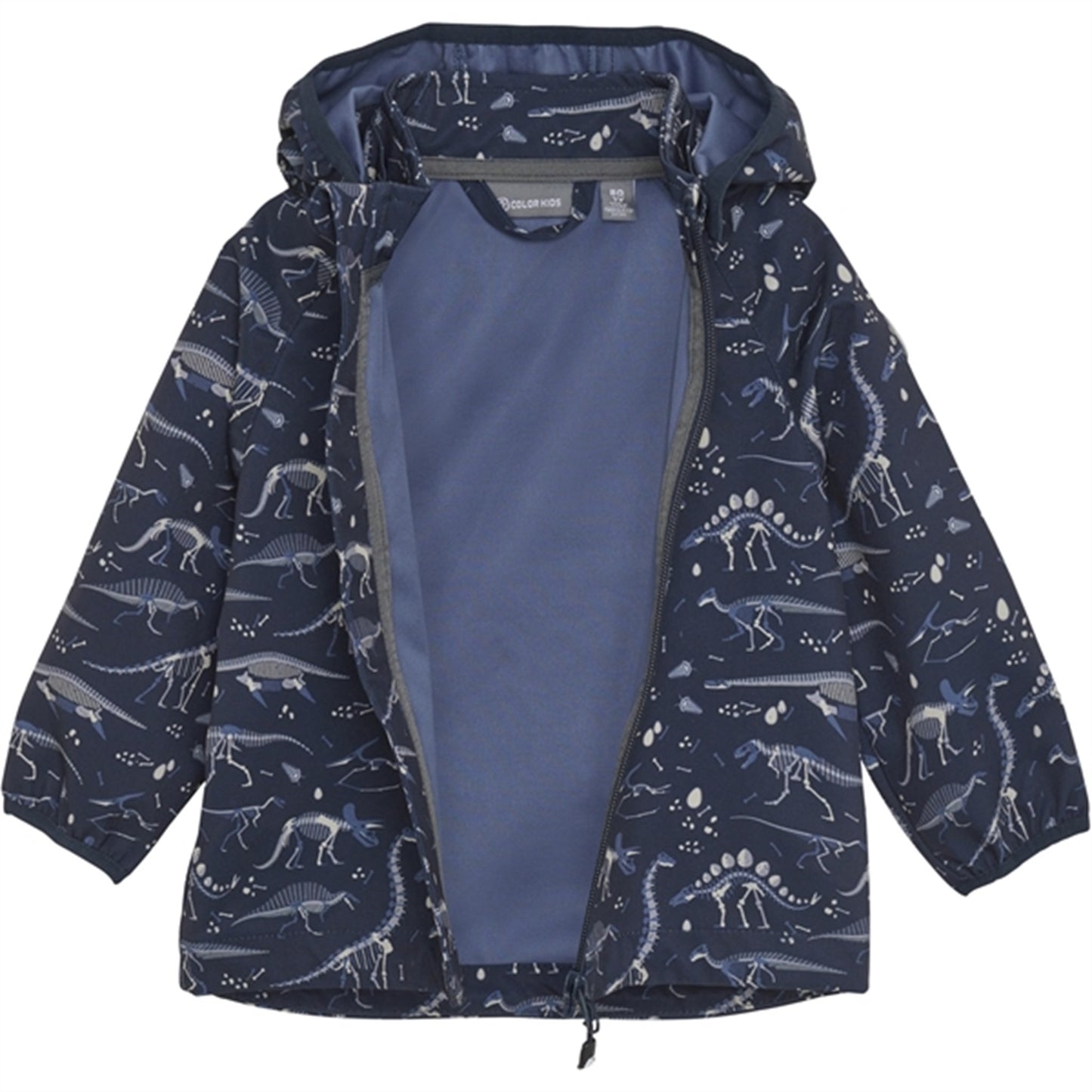 Color Kids Softshell Jacket AOP Total Eclipse