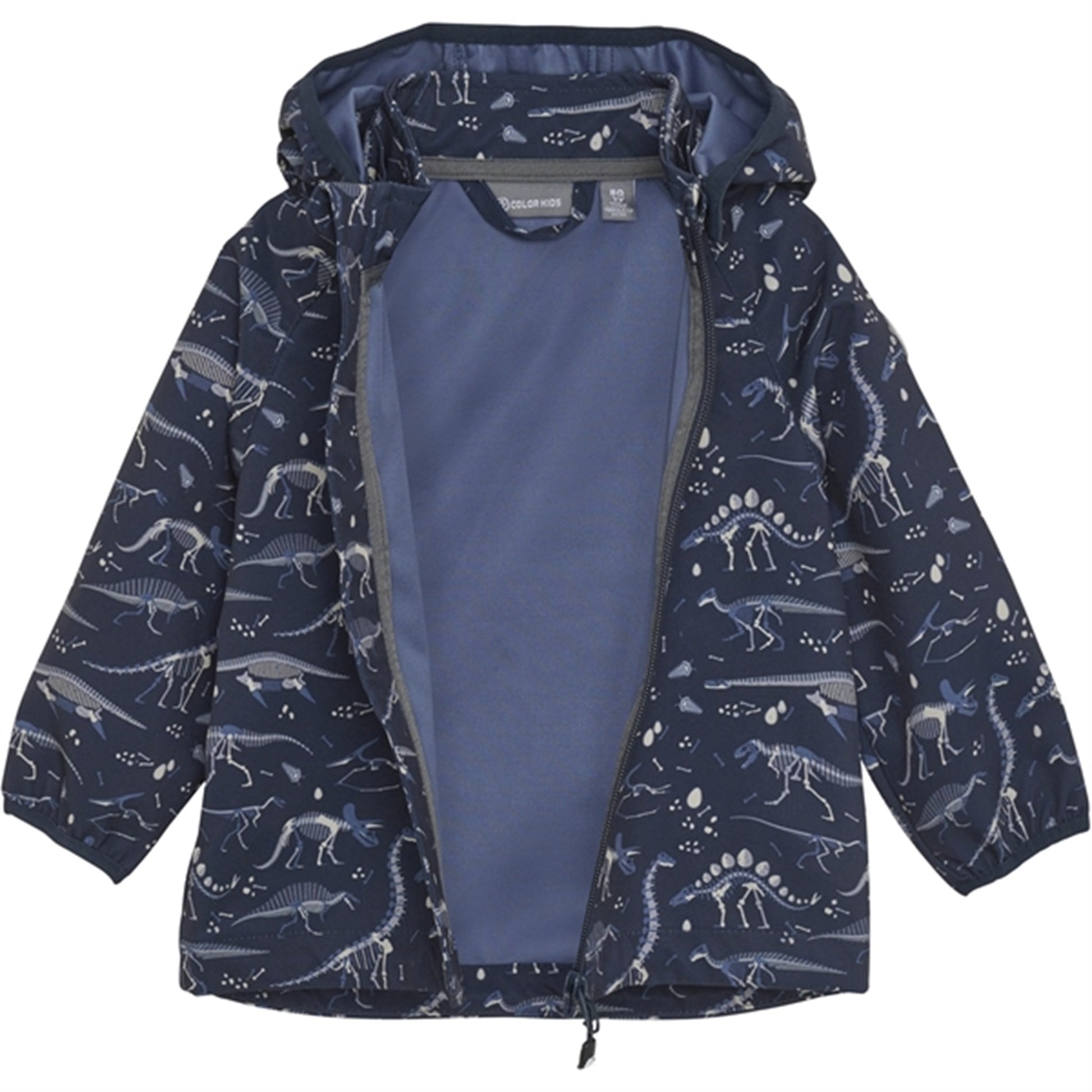 Color Kids Softshell Jacket AOP Total Eclipse