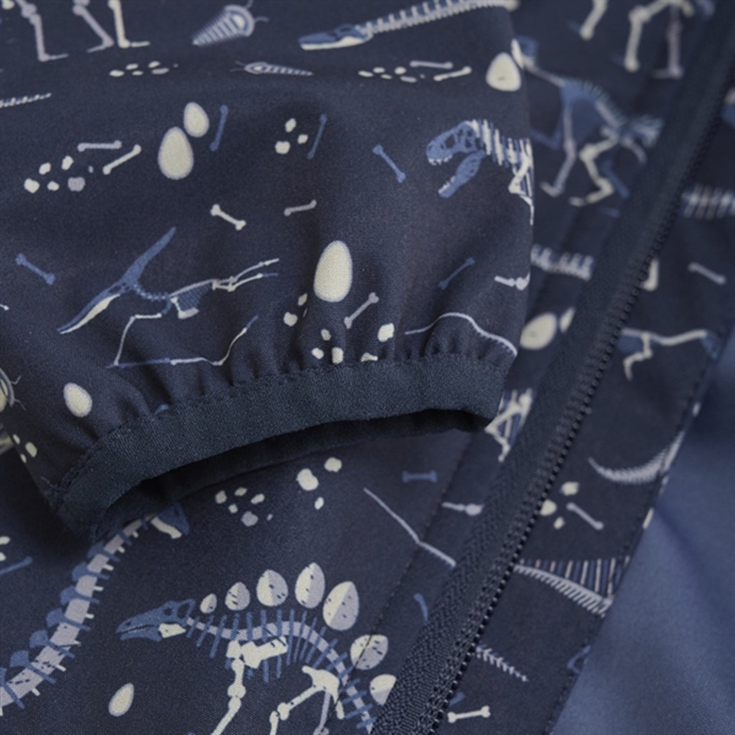 Color Kids Softshell Jacket AOP Total Eclipse