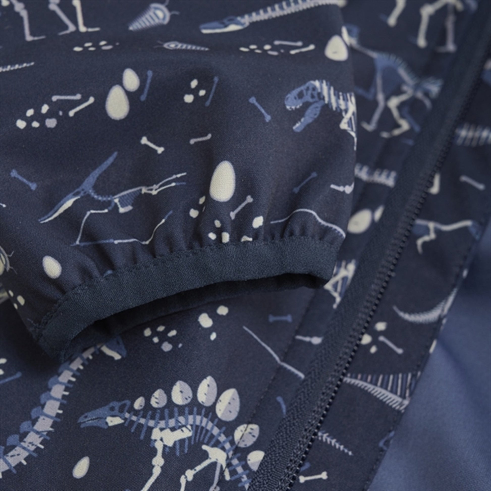 Color Kids Softshell Jacket AOP Total Eclipse