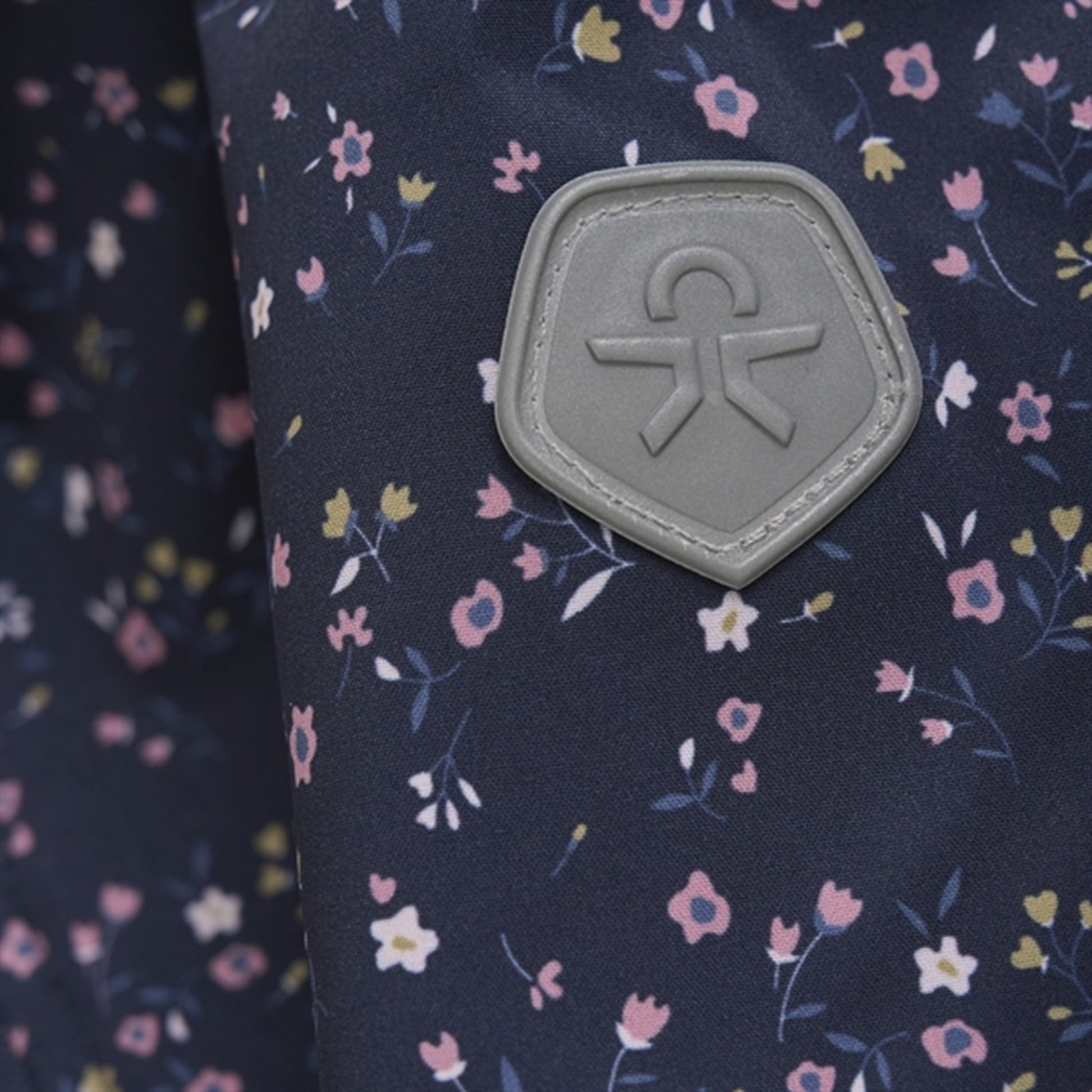 Color Kids Softshell Jacket AOP Total Eclipse