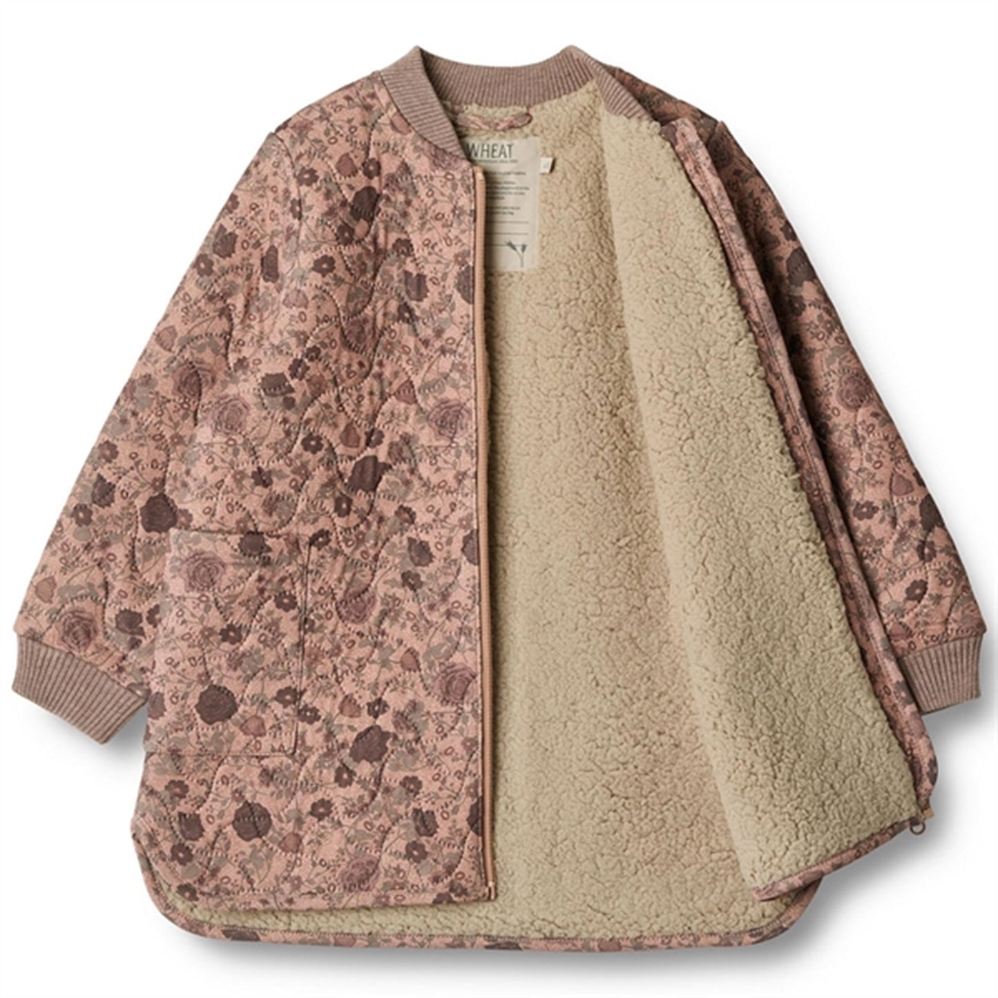 Wheat Thermo Rose Dawn Flowers Jacket Helga