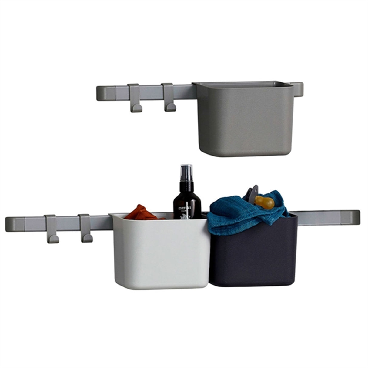 Leander Storageholder 3-Pack Dusty Grey