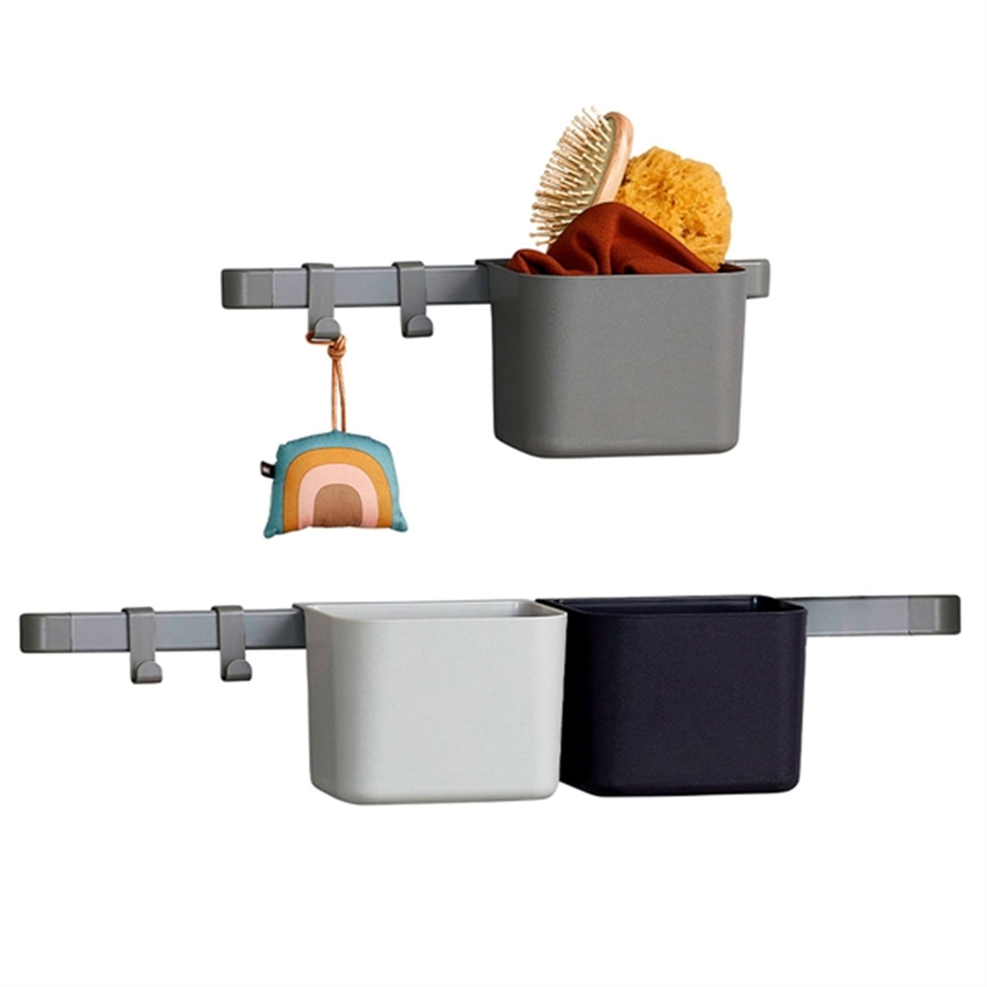 Leander Storageholder 3-Pack Dusty Grey
