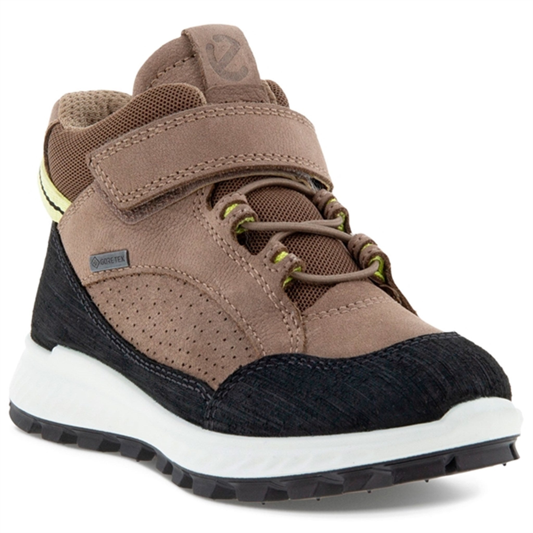 Ecco Exostrike Kids Ankle Boot Black/Taupe/Taupe