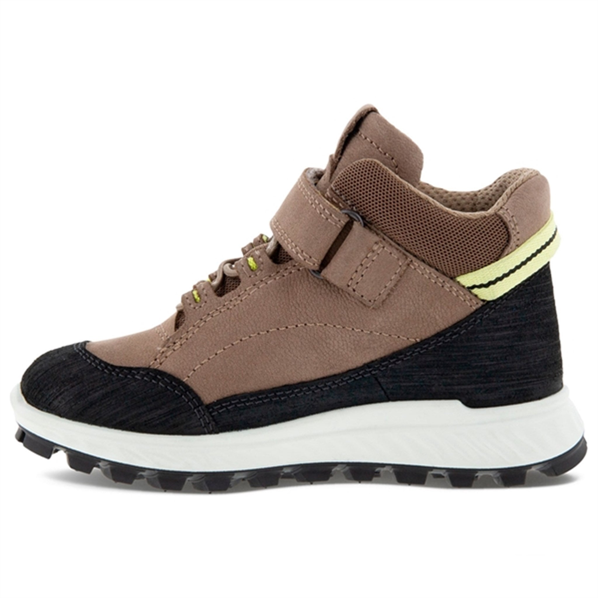 Ecco Exostrike Kids Ankle Boot Black/Taupe/Taupe 4
