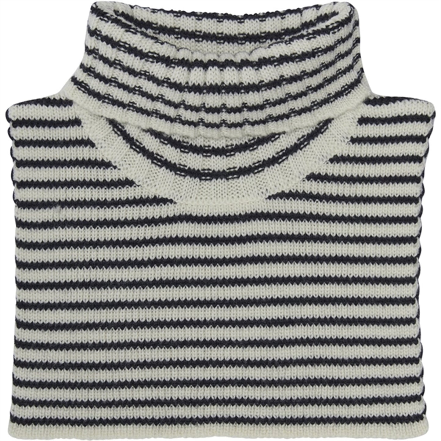 FUB Neck Warmer Ecru/Dark Navy