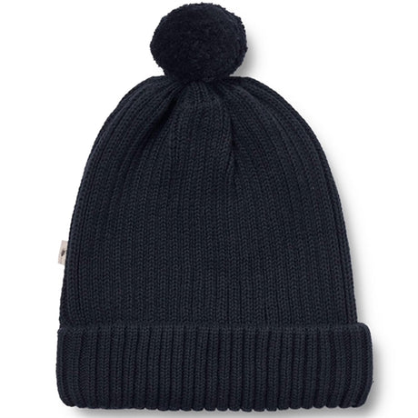 Wheat Beanie Alphie Navy