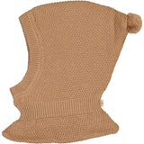 Wheat Knitted Balaclava Pomi Affogato