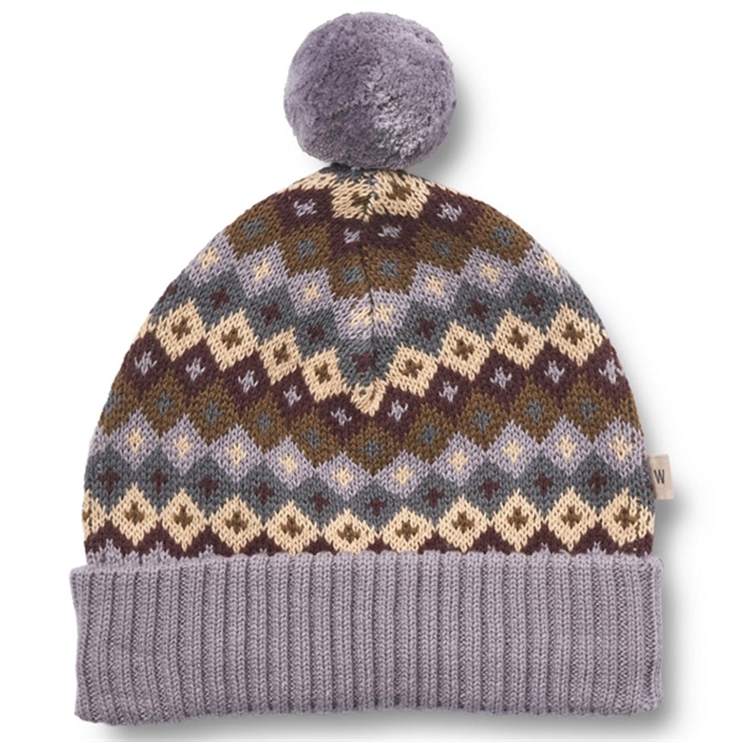 Wheat Beanie Knit Nolo Multi Lavender