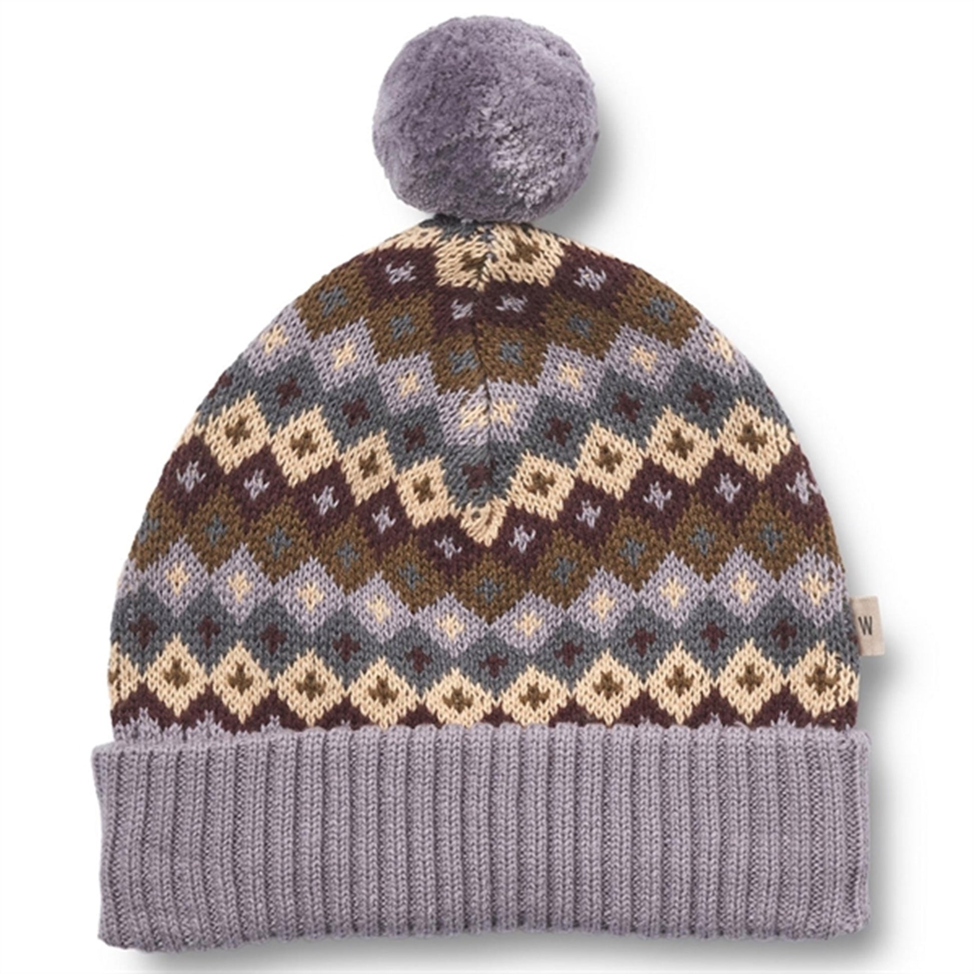 Wheat Beanie Knit Nolo Multi Lavender