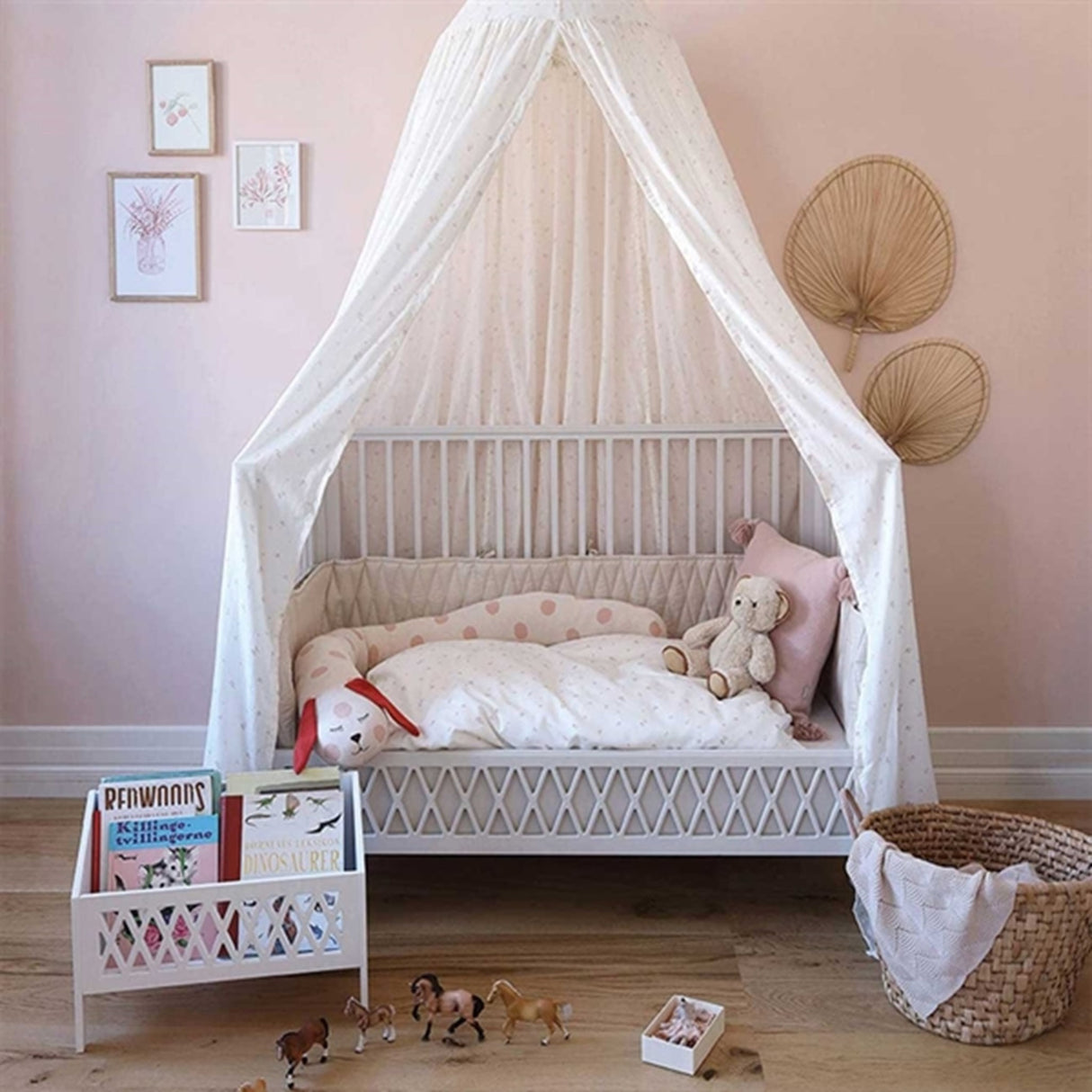 Cam Cam Copenhagen Bed Canopy Poppies 2