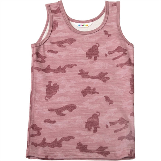 Joha Wool/Cotton Rose AOP Undershirt