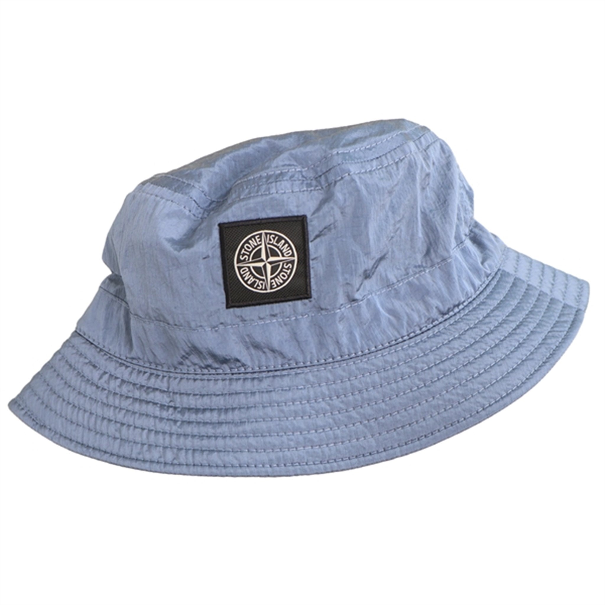 Stone Island Junior Bucket Hat Royal Blue 2