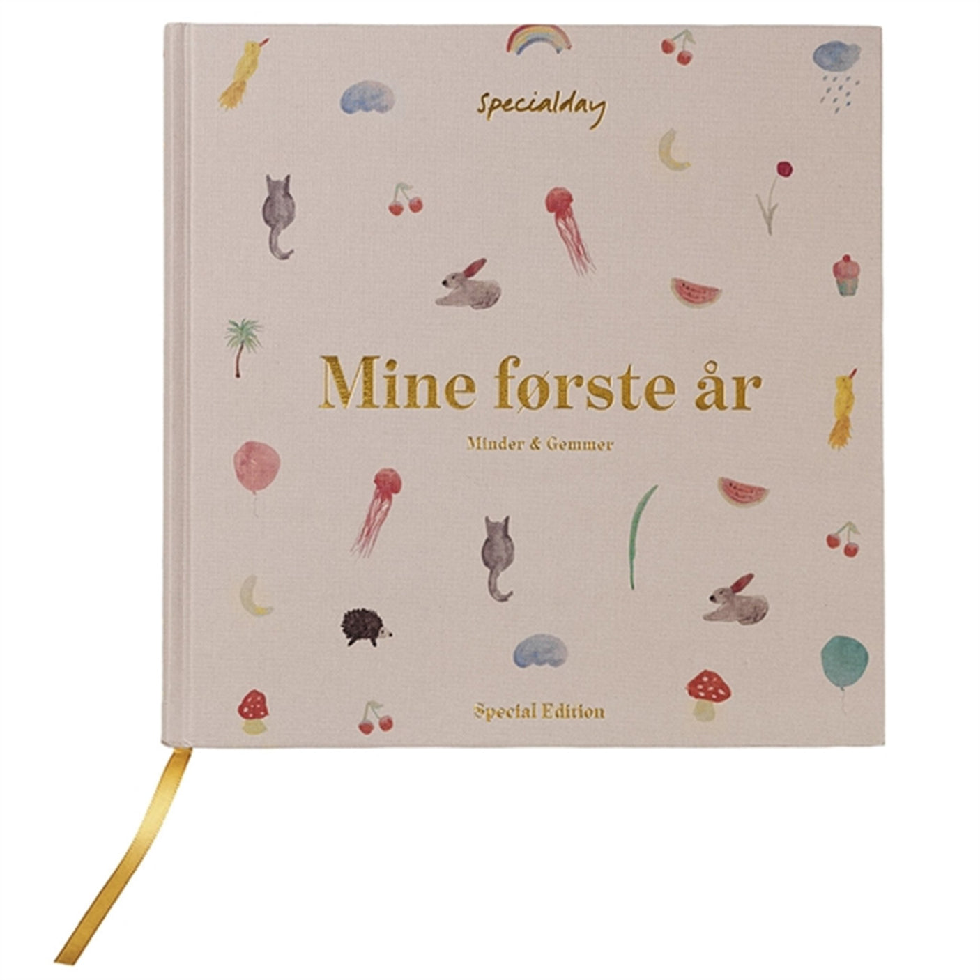 Specialday Mine Første År Beige Bog