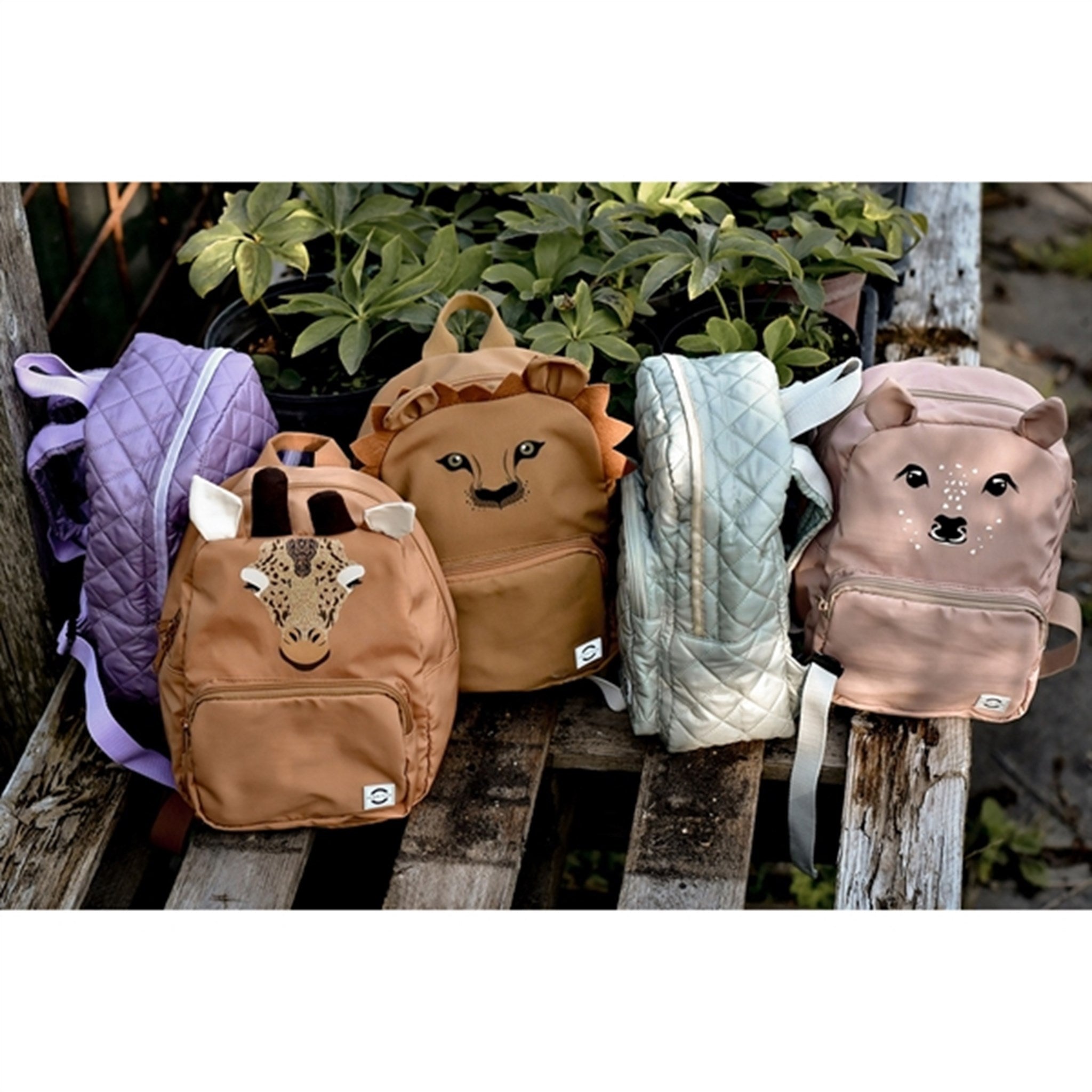 Mikk-Line Zoo Backpack Warm Taupe 4