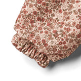 Wheat Snowsuit Nickie Tech Rose Dust Flowers