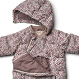 Wheat Puffer Baby Suit Edem Pale Lilac Berries