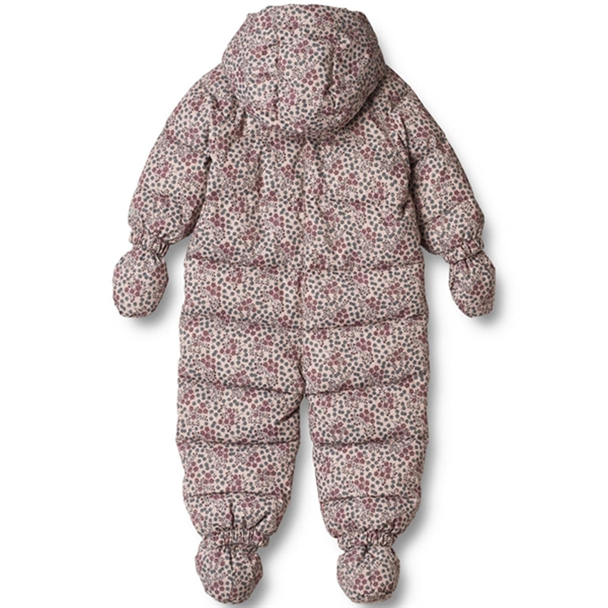 Wheat Puffer Baby Suit Edem Pale Lilac Berries