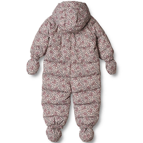 Wheat Puffer Baby Suit Edem Pale Lilac Berries