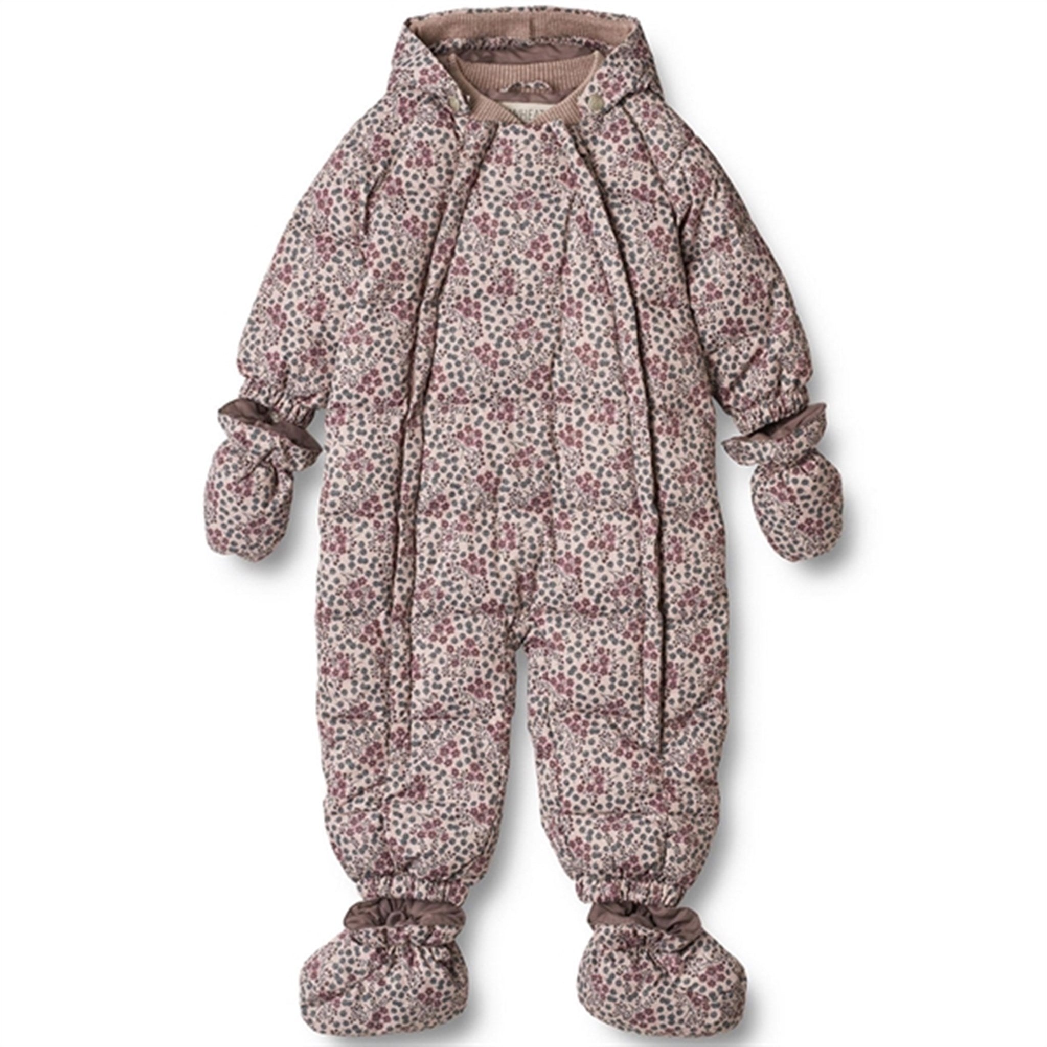 Wheat Puffer Baby Suit Edem Pale Lilac Berries 3