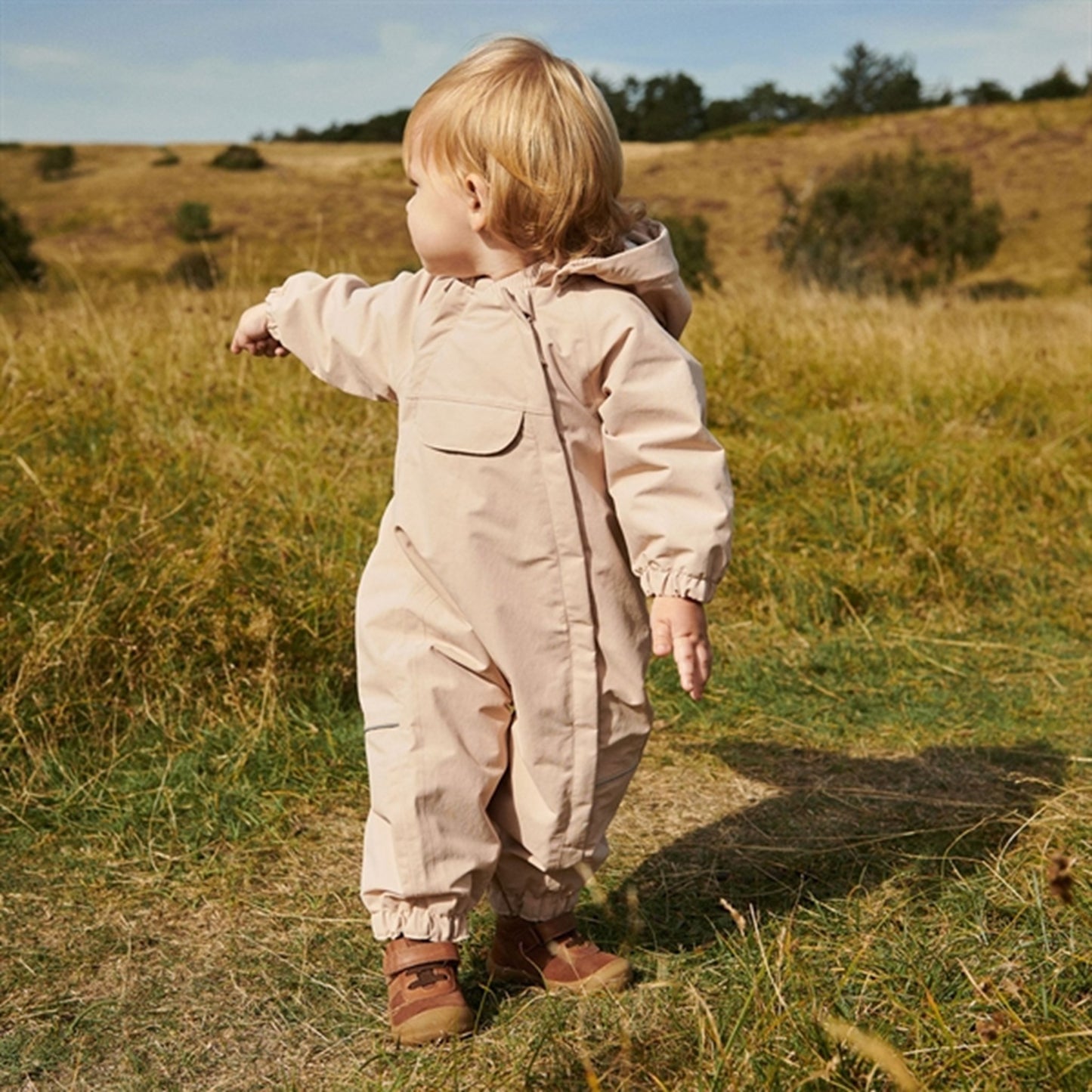 Wheat Outdoor Suit Olly Tech Rose Dust