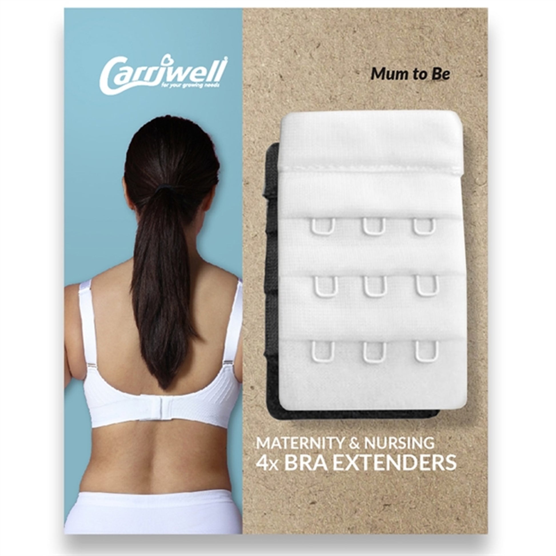 Carriwell Bra Extenders 4 pcs