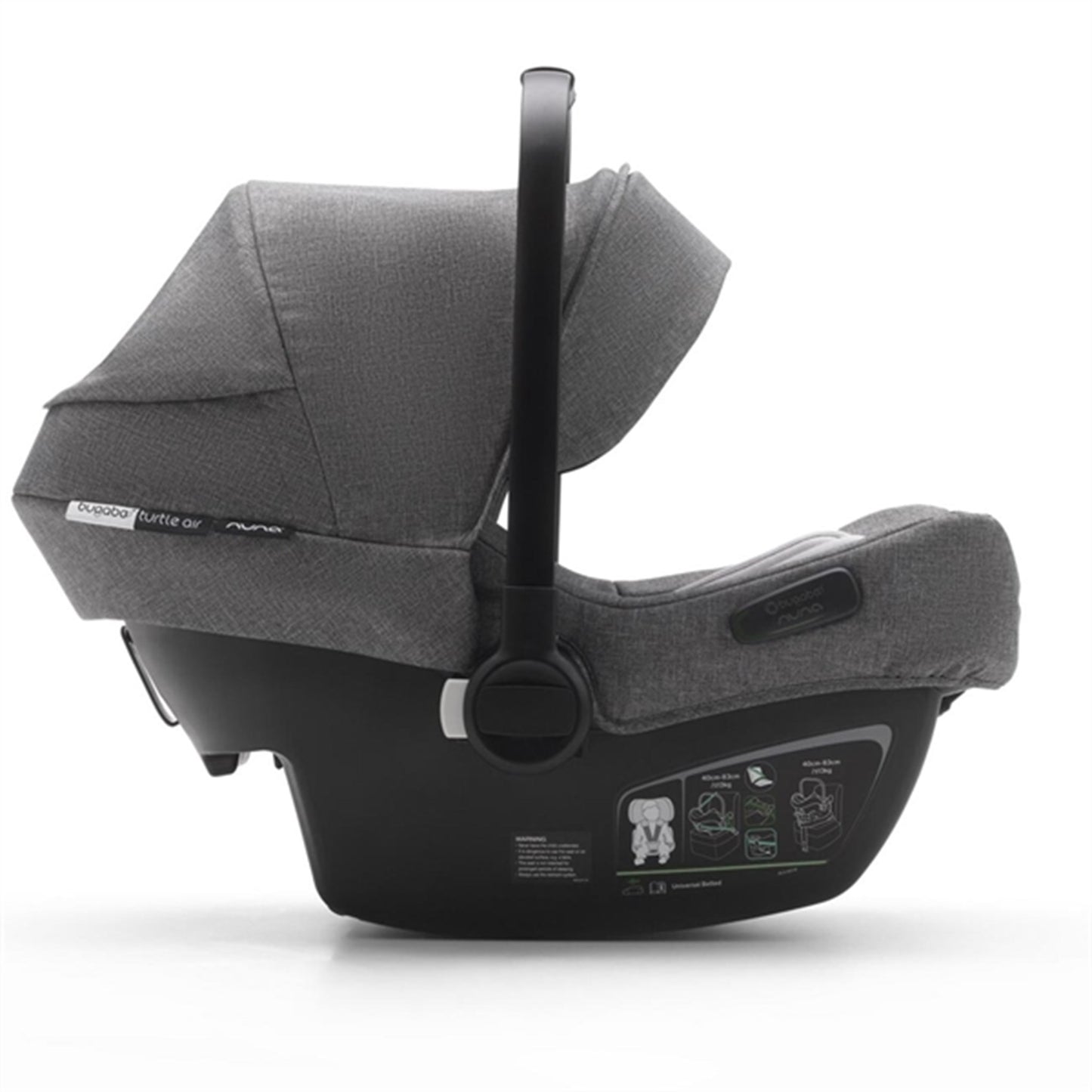 Bugaboo Turtle Air by Nuna Grey Melange
