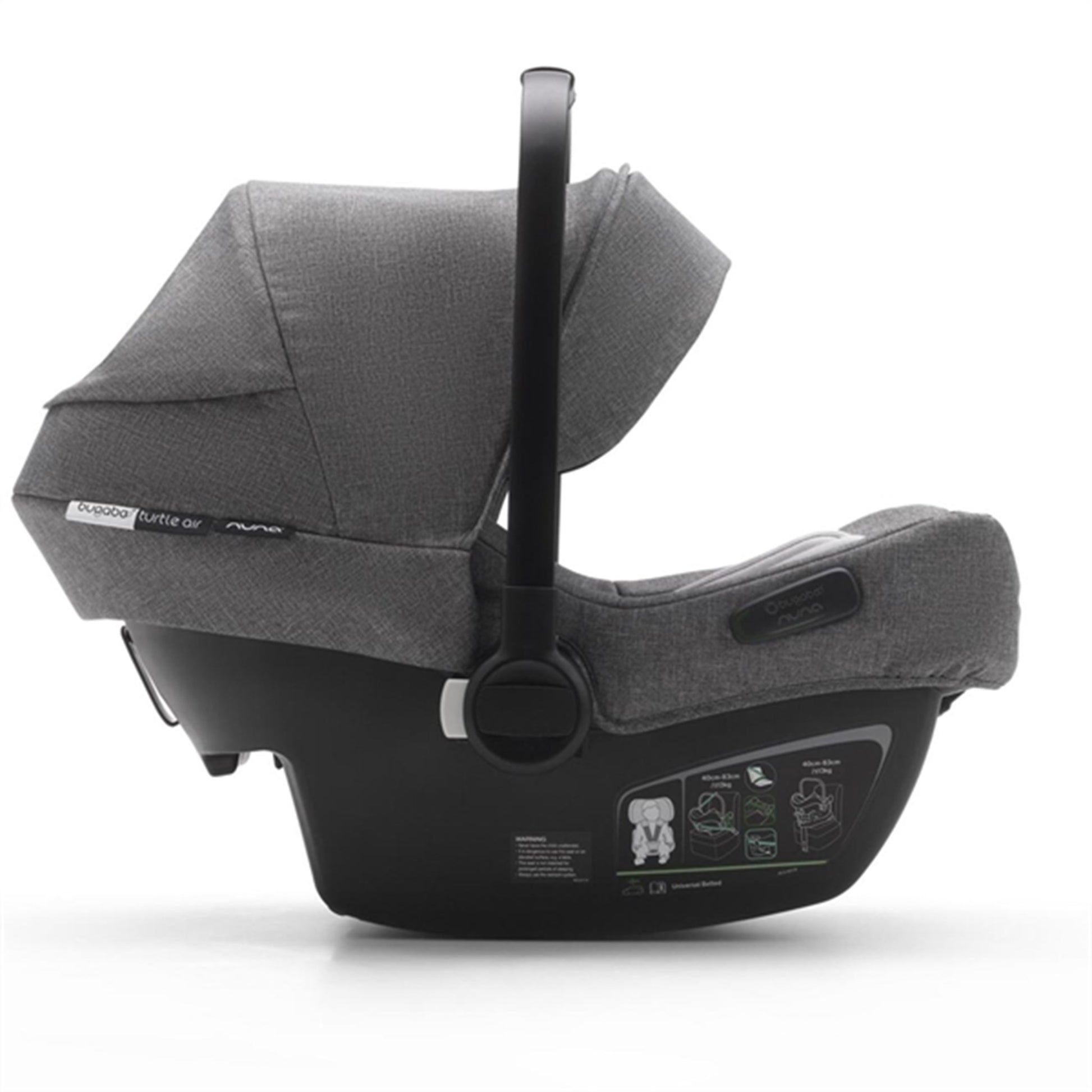 Bugaboo Turtle Air by Nuna Grey Melange