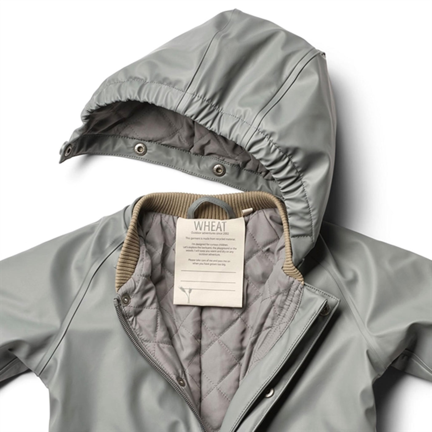 Wheat Rain Suit Aiko Thermo Autumn Sky